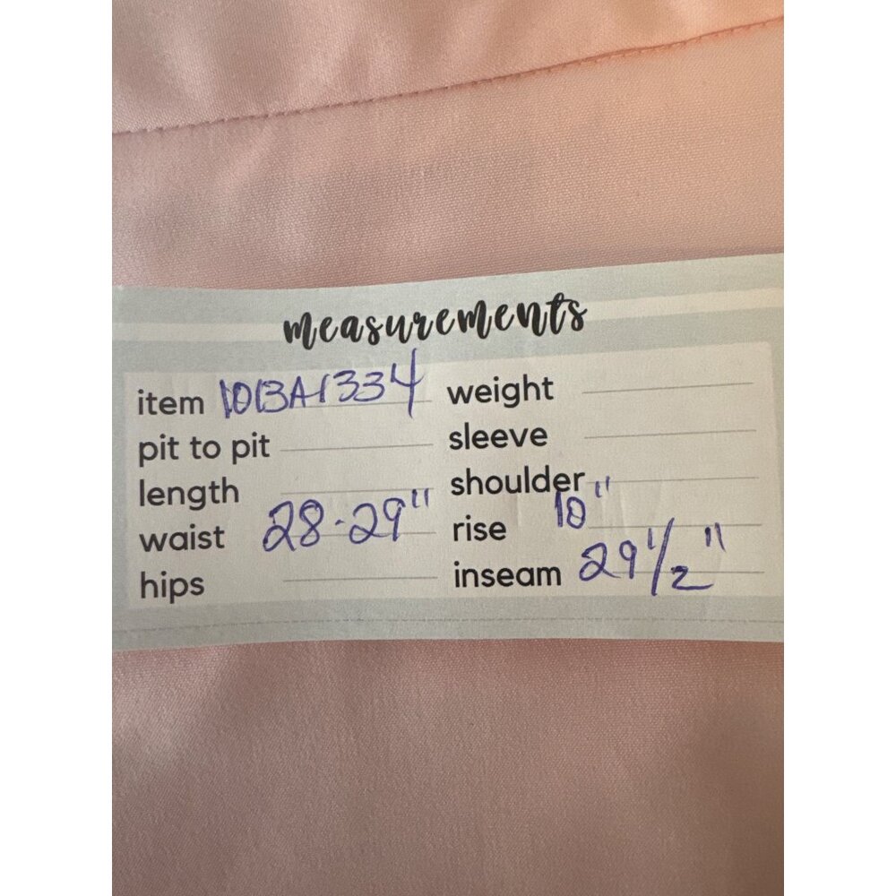 2/$30 NWT ZARA Pink Trousers M Polyester Viscose Blend - Picture 14 of 15